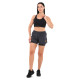 Шорты спортивные двойные 2 в 1 женские Joma INDOOR GYM S-XL черный