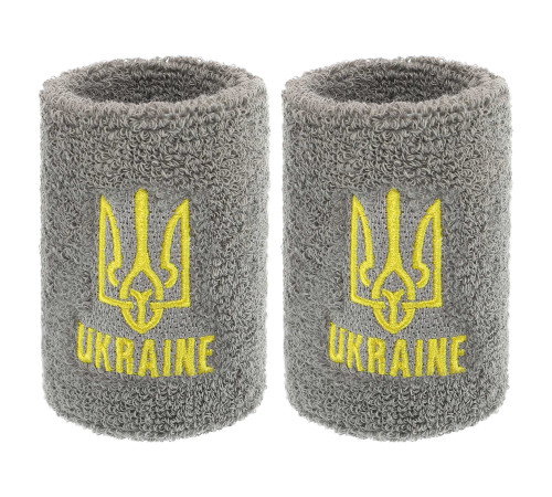 Напульсник спортивний махровий вбираючий вологу UKRAINE 1шт кольори в асортименті
