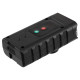 Фара велосипедная передняя с сигналом фонарик с USB зарядкой SP-Sport черный