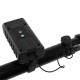 Фара велосипедная передняя с сигналом фонарик с USB зарядкой SP-Sport черный