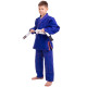 Кімоно для бразильського джиу-джитсу BJJ синє куртка та штани VELO 140-200см синій