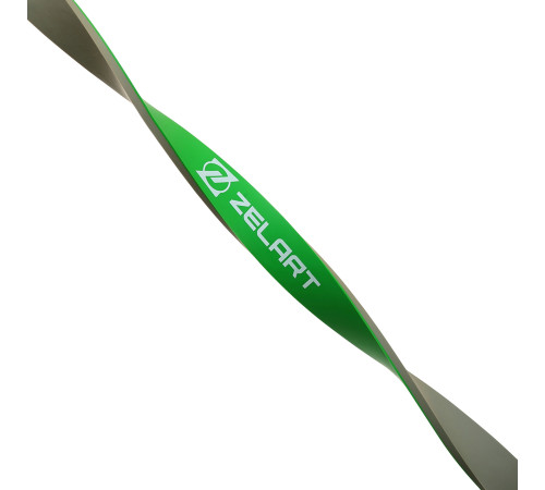 Гума петля для підтягувань та тренувань стрічка силова Zelart POWER LOOP 191г салатовий