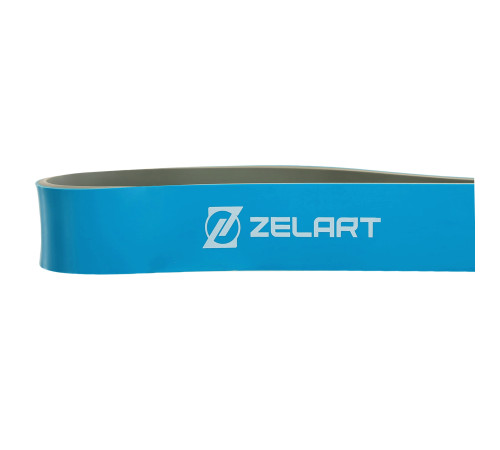Гума петля для підтягувань та тренувань стрічка силова Zelart POWER LOOP 291г синій
