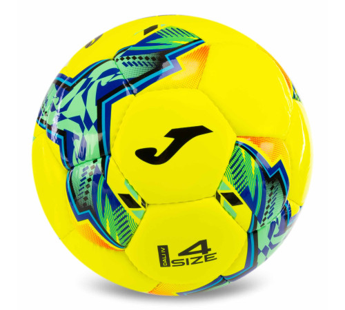 Мяч футбольный Joma DALI IV №4 желтый-синий