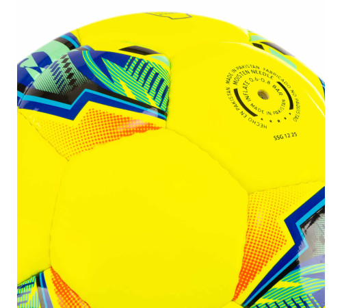Мяч футбольный Joma DALI IV №4 желтый-синий
