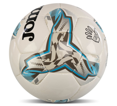 Мяч футбольный Joma DALI IV №5 белый-серый