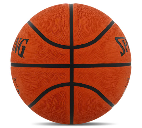 Мяч баскетбольный резиновый SPALDING SLAM DUNK размер 7 оранжевый