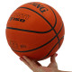 Мяч баскетбольный резиновый SPALDING SLAM DUNK размер 7 оранжевый
