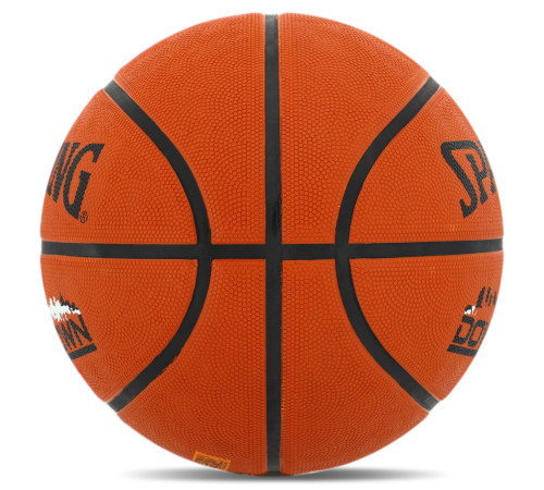 Мяч баскетбольный резиновый SPALDING DOWNTOWN размер 7 оранжевый