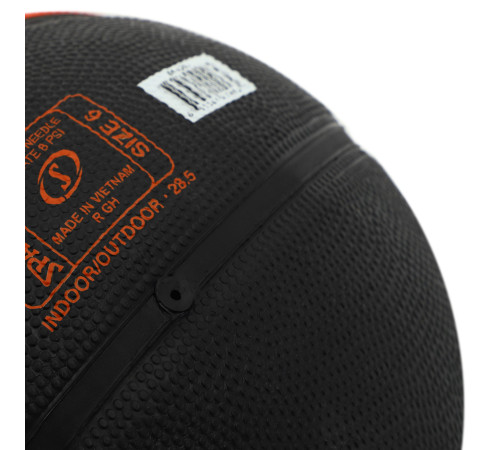 М'яч баскетбольний гумовий SPALDING VARSITY FIBA TF 150 розмір 6 помаранчевий-чорний