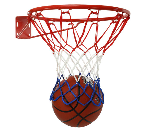 Сетка баскетбольная SPALDING ALL WEATHER 1шт красный-белый-синий