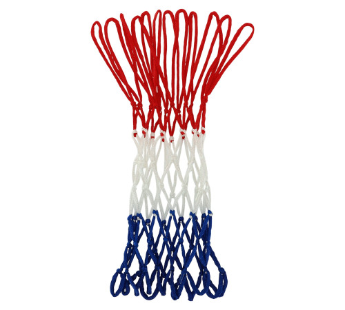 Сетка баскетбольная SPALDING ALL WEATHER 1шт красный-белый-синий
