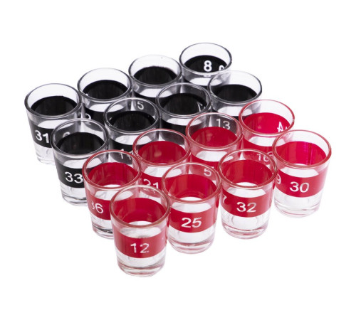 Настільна гра «П'яна рулетка» алко рулетка Drinking Roulette Set SP-Sport 16 стопок