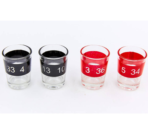 Настільна гра «П'яна рулетка» алко рулетка Drinking Roulette Set SP-Sport 16 стопок