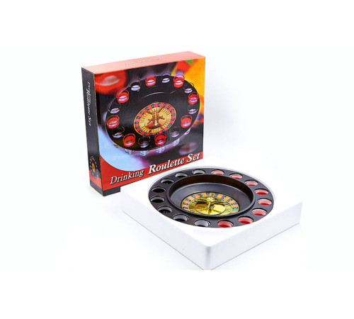 Настільна гра «П'яна рулетка» алко рулетка Drinking Roulette Set SP-Sport 16 стопок