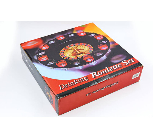 Настільна гра «П'яна рулетка» алко рулетка Drinking Roulette Set SP-Sport 16 стопок