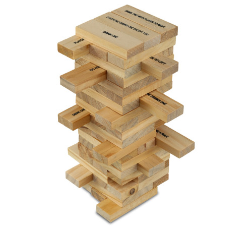 Дженга п'яна башня настільна гра SP-Sport Drunken Tower Jenga дерево