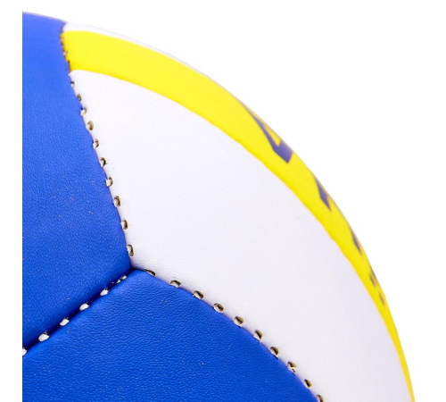 Мяч волейбольный UKRAINE BALLONSTAR №5 PU синий-белый-желтый