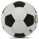 М'яч футбольний BALLONSTAR CLASSIC Leather №5 білий-чорний