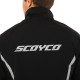 Мотодощовик роздільний куртка та штани SCOYCO S-3XL чорний