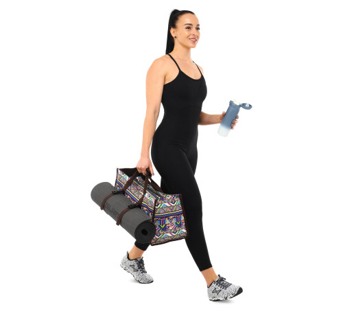 Сумка для йоги SP-Sport DoYourYoga Yoga bag темно-синій-фіолетовий