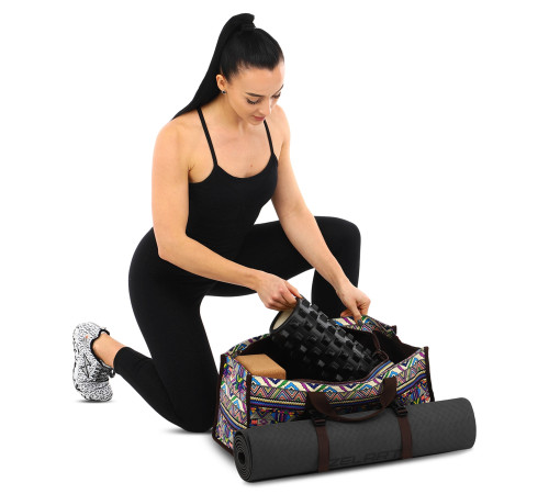 Сумка для йоги SP-Sport DoYourYoga Yoga bag темно-синій-фіолетовий