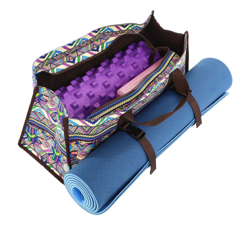 Сумка для йоги SP-Sport DoYourYoga Yoga bag темно-синій-фіолетовий
