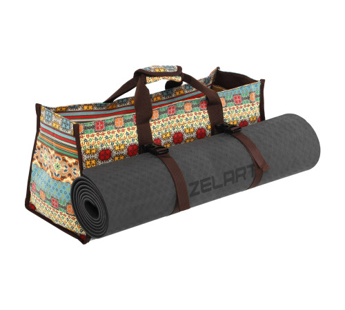 Сумка для йоги SP-Sport DoYourYoga Yoga bag бежевий-блакитний