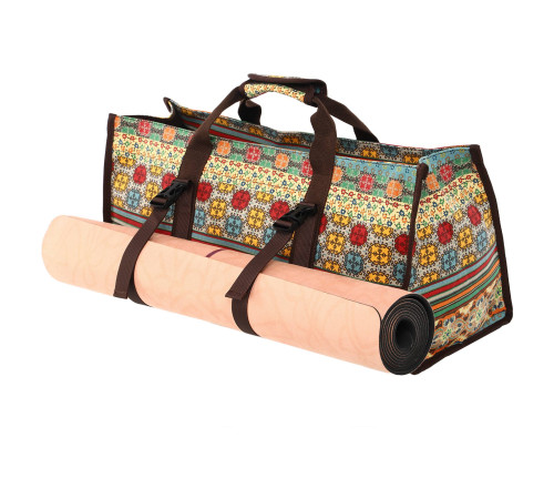Сумка для йоги SP-Sport DoYourYoga Yoga bag бежевий-блакитний