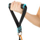 Ручки для эспандеров резинок и тренажеров STRAP HANDLE PRO LiveUp 2шт черный