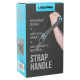 Ручки для эспандеров резинок и тренажеров STRAP HANDLE PRO LiveUp 2шт черный