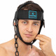 Упряж тренажер для тренування м'язів шиї NECK HARNESS LiveUp чорний