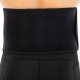 Пояс для тренажерного залу та схуднення SWEAT WAIST TRIMMER LiveUp розмір 125x19,5x0,5см чорний-сірий