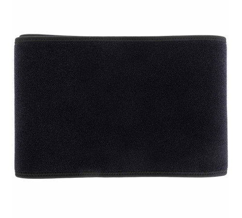 Пояс для тренажерного залу та схуднення SWEAT WAIST TRIMMER LiveUp розмір 125x19,5x0,5см чорний-сірий
