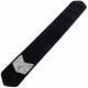 Пояс для тренажерного залу та схуднення SWEAT WAIST TRIMMER LiveUp розмір 125x19,5x0,5см чорний-сірий