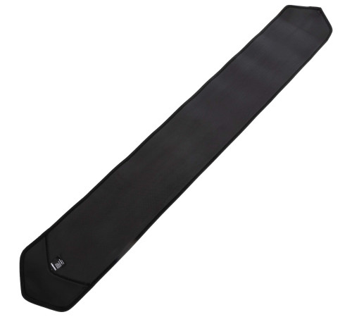 Пояс для тренажерного залу та схуднення SWEAT WAIST TRIMMER LiveUp розмір 125x19,5x0,5см чорний-сірий