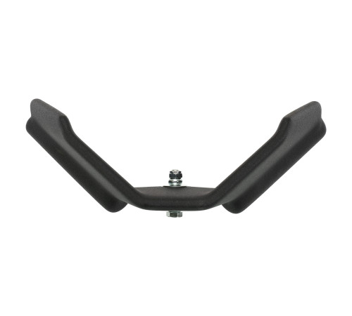 Рукоятка для обратной тяги c узким хватом Reverse Grip нескользящее покрытие LiveUp 30,5см черный