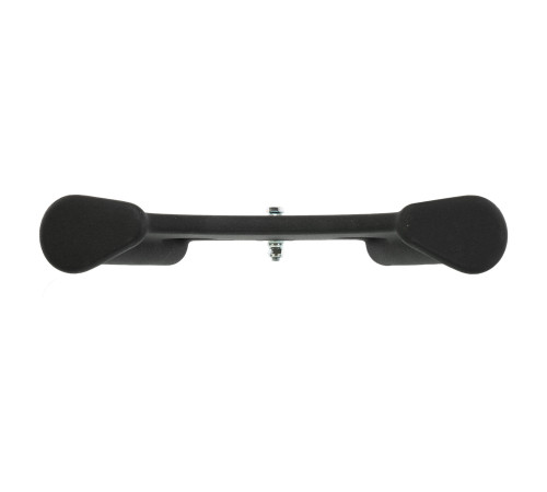 Рукоятка для тяги вниз з вузьким хватом Triceps grip нековзне покриття LiveUp чорний