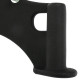 Рукоятка для тяги вниз з вузьким хватом Triceps grip нековзне покриття LiveUp чорний