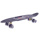 Пенні борд Penny Board круїзер пластиковий з колесами які світяться та ручкою для перенесення 24" SP-Sport темно-фіолетовий
