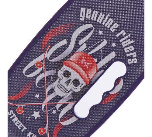 Пенні борд Penny Board круїзер пластиковий з колесами які світяться та ручкою для перенесення 24" SP-Sport темно-фіолетовий