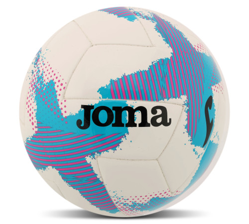 М'яч футбольний Joma PENTAFORCE №4 білий-бірюзовий