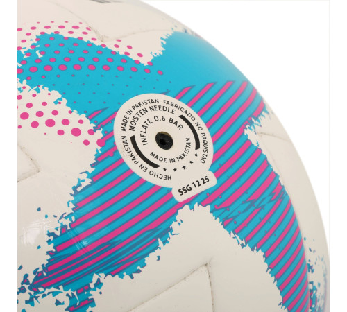 М'яч футбольний Joma PENTAFORCE №4 білий-бірюзовий