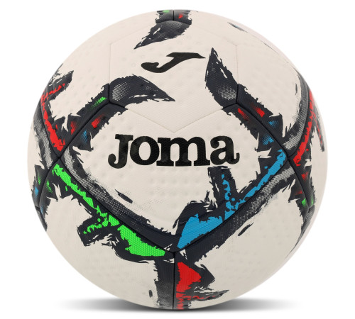 М'яч футбольний Joma ICEBERG IV №5 білий-салатовий