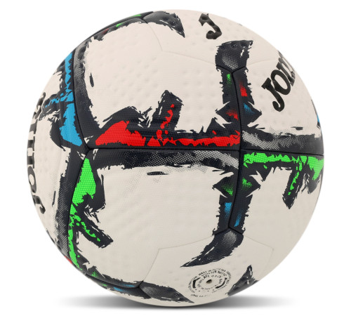 М'яч футбольний Joma ICEBERG IV №5 білий-салатовий