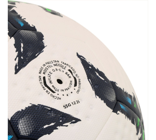 М'яч футбольний Joma ICEBERG IV №5 білий-салатовий