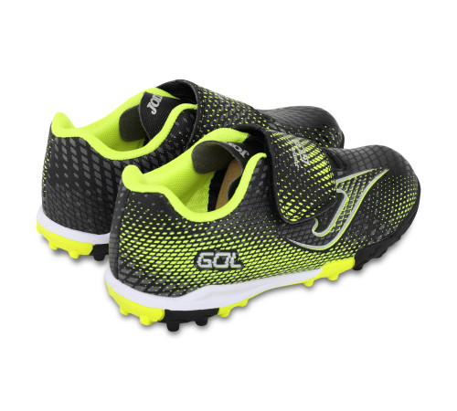 Сороконіжки дитячі Joma GOL JR розмір 26-34 чорний-салатовий