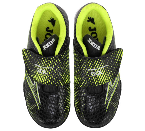 Сороконіжки дитячі Joma GOL JR розмір 26-34 чорний-салатовий
