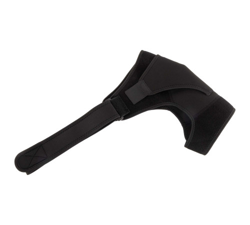 Бандаж для плеча компрессионный фиксатор плечевого сустава Shoulder Support SIBOTE левый 1шт черный