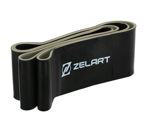 Гума петля для підтягувань та тренувань стрічка силова Zelart POWER LOOP 917г чорний